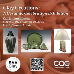 Clay Creations: A Ceramic Celebration Exhibition - Call For Entries 2025