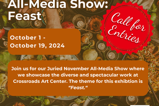 November CAC All Media Show "Feast" Call for Entries 2024