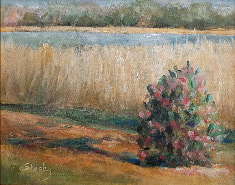 Lois Shipley Title: Camellia on the Marsh