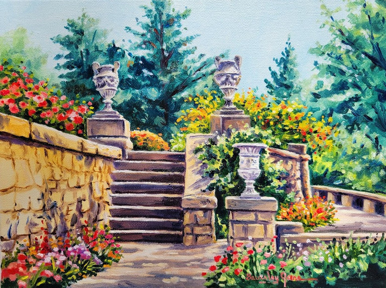 Beverly Jane Title: Garden Steps (at Italian Garden Maymont)