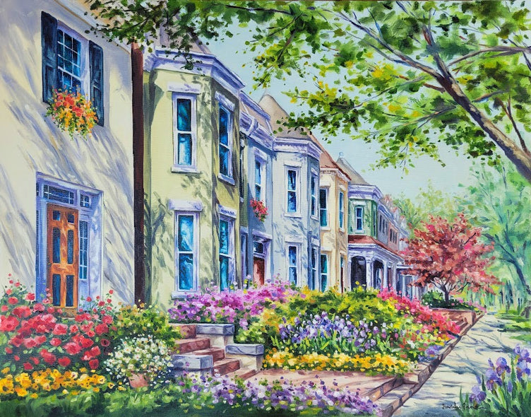 Beverly Jane Title: Spring on the Avenue