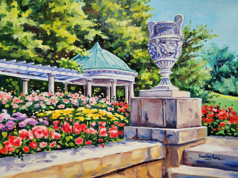 Beverly Jane Title: Summer Garden, at Italian Garden Maymont