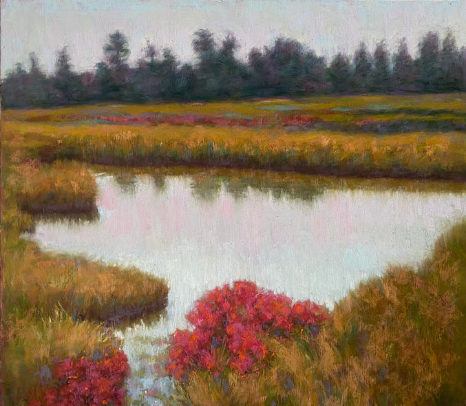 Jane Bodnar Title: Autumn Maine Marsh