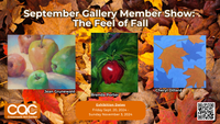 September Gallery Member Show: The Feel of Fall | 