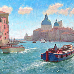 David Tanner Title: Morning on the Grand Canal