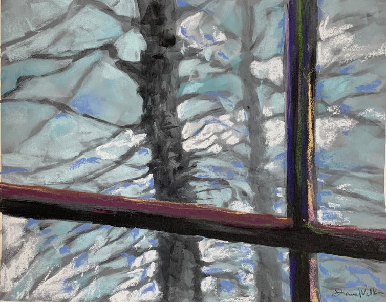 Diane Wilkin Title: Winter Through the Panes