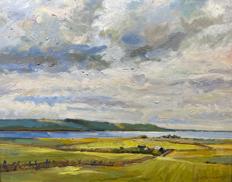 Doug Zeigler Title: Breezy July in the Shetlands