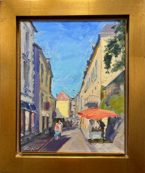 Doug Zeigler Title: Morning Stroll, Sarlat, France