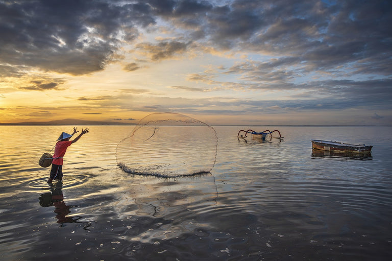 Fulcher, Ann Title: Fishing at Dawn