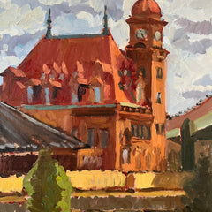 Tsvetelina Sowers Title: Golden Light on Main Street Station