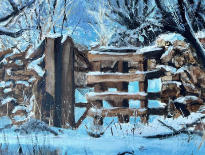 Haubenstock, Mike Title: Snowy Gate