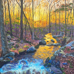 Haubenstock, Mike Title: Falling Stream - Giclee