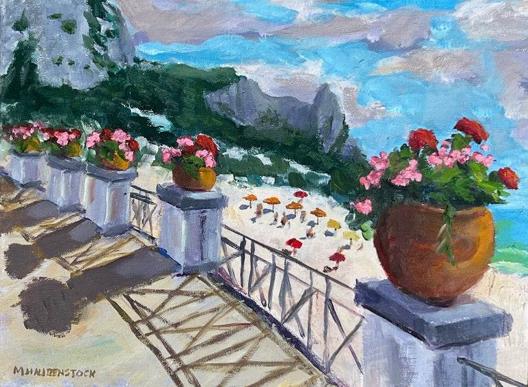 Mike Haubenstock Title: Isle of Capri Flower Pots