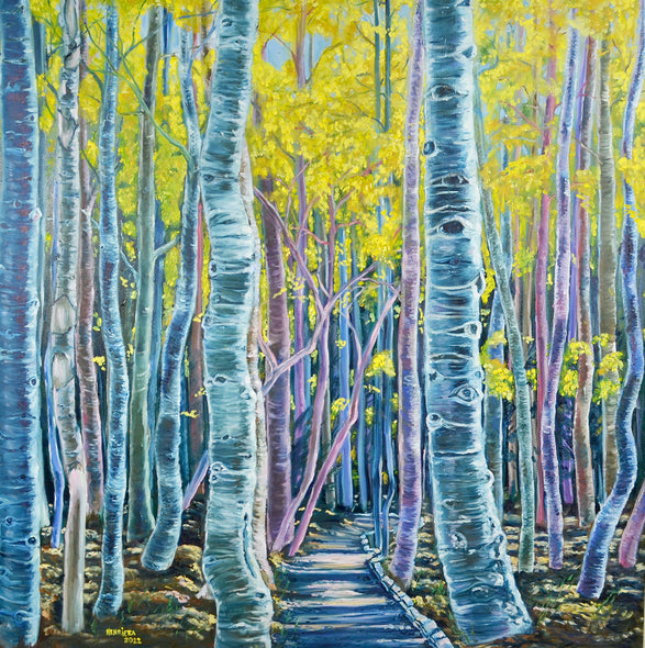 Henrietta Beightol Title: Aspen Path