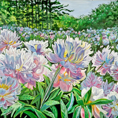 Henrietta Beightol Title: Field of Peonies