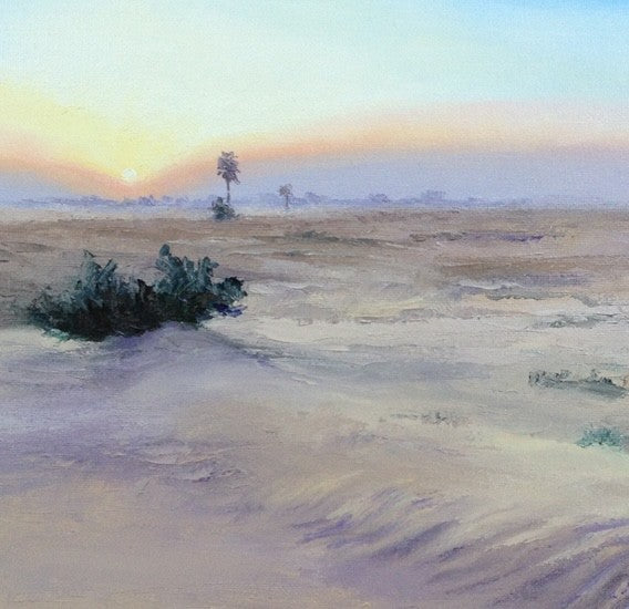 Hollett-Bazouzi, Linda Title: Tunisia, Desert Sunrise East