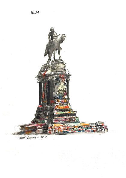 Linda Hollett-Bazouzi, Title: Lee Monument 2.0 series