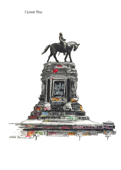 Linda Hollett-Bazouzi, Title: Lee Monument 2.0 series