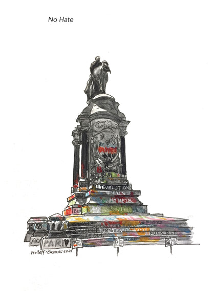 Linda Hollett-Bazouzi, Title: Lee Monument 2.0 series