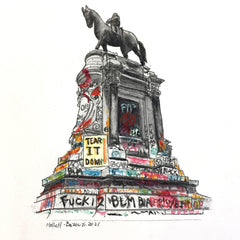 Linda Hollett-Bazouzi, Title: Lee Monument 2.0 series