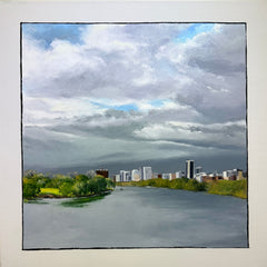 Linda Hollett-Bazouzi Title: View of Richmond, Spring Storm