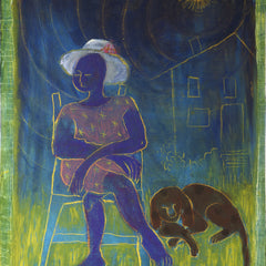 Yane, Jennifer Title: Woman with Dog