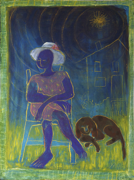 Yane, Jennifer Title: Woman with Dog