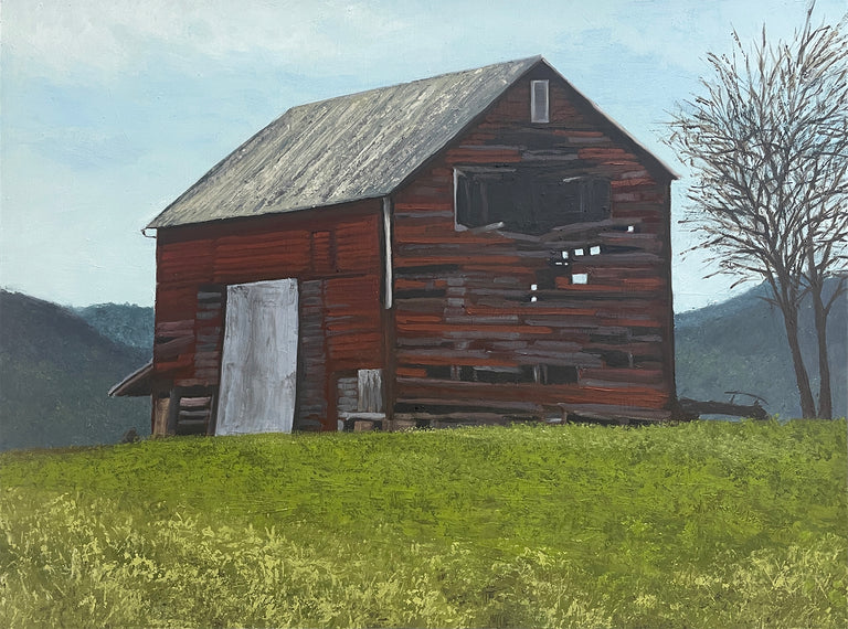 Judith Anderson Title: Barn on a Hill