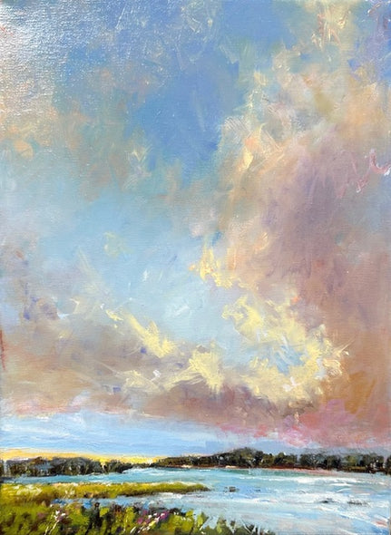 Janine Orr Title: Sunset at the River