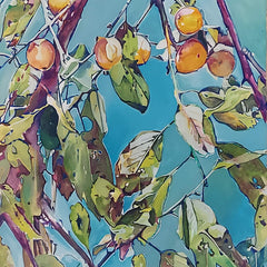 Jane Skafte Title: Persimmon Tree