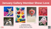 January Gallery Member Show: Love | 