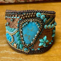 Bryan, Jody Title: Turquoise and Bronze Cuff