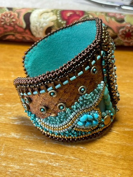 Bryan, Jody Title: Turquoise and Bronze Cuff