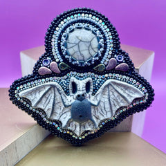 Bryan, Jody Title: Raku Pot Belly Bat Pin