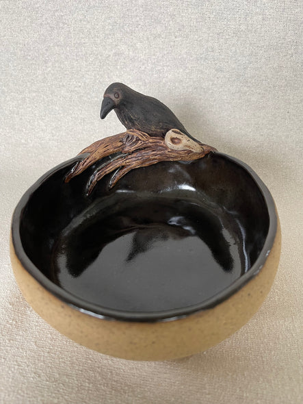 Joyce Leatherwood title: Raven Bowl