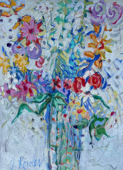 Judith Kowler Title: Dancing Blooms