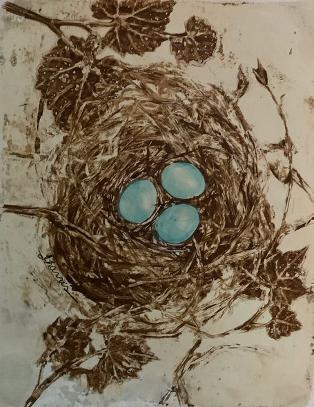 Judy Harris Title: Nest in the Grapevine