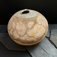 Kay Franz Title: Large Texture Vessel 23.7a