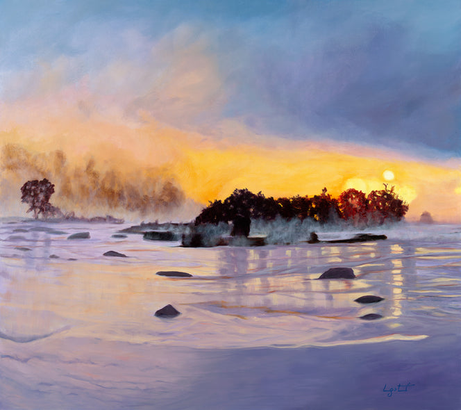 Elizabeth Longstreet Titmus Title: Sunrise - Pony Pasture