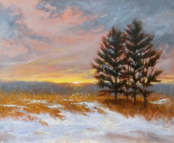 Mary Pedini Title: Winter's First Snowfall