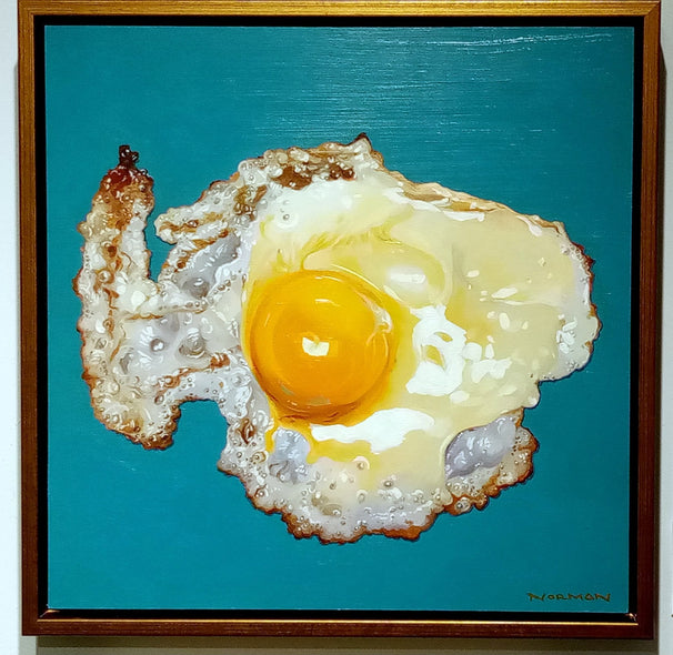 Norman, Tam Title: Fried Egg 2 on Turquoise