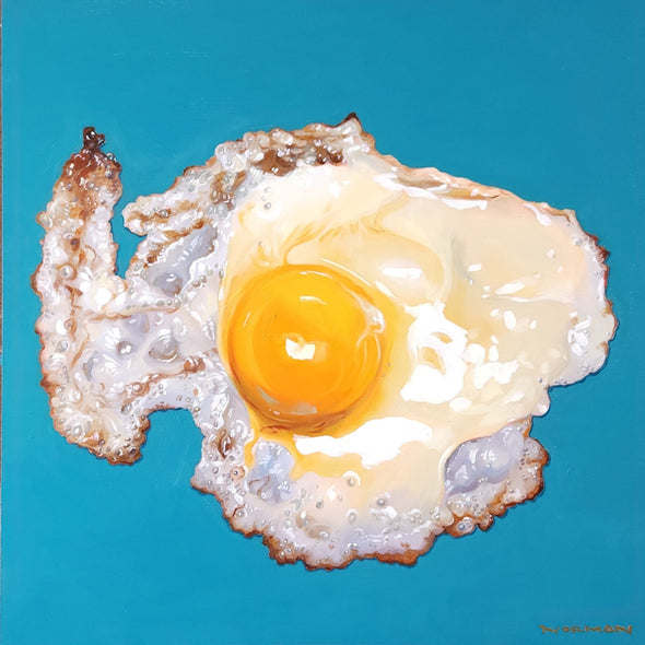 Norman, Tam Title: Fried Egg 2 on Turquoise