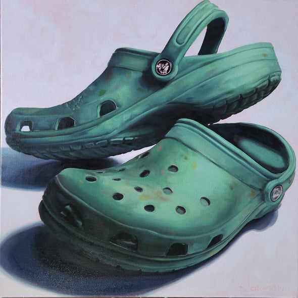 Norman, Tamara Title: Worn Crocs