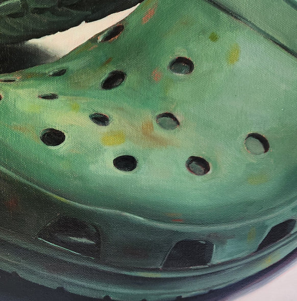 Norman, Tamara Title: Worn Crocs