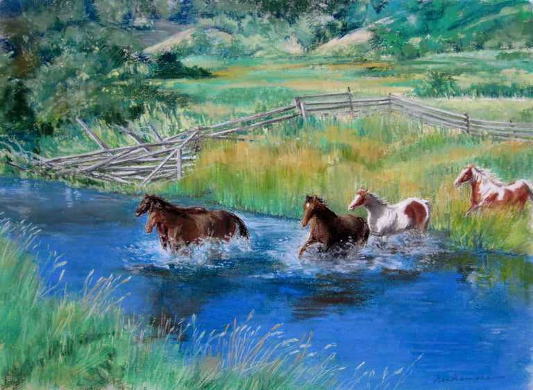 Pat McNamara Title: River Crossing