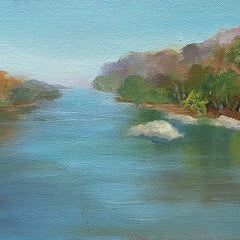 Renee Gleason Title: Fall Day on the James River