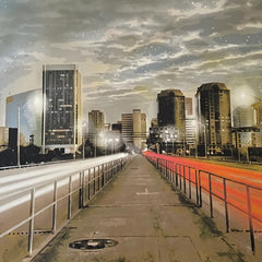 Doug Orleski Title: Richmond Skyline at Dusk