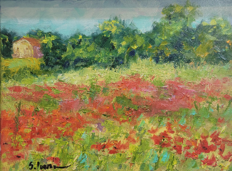 Sally Lawson Title: Provence Poppies