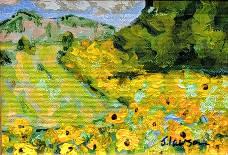 Sally Lawson Title: Sunflowers