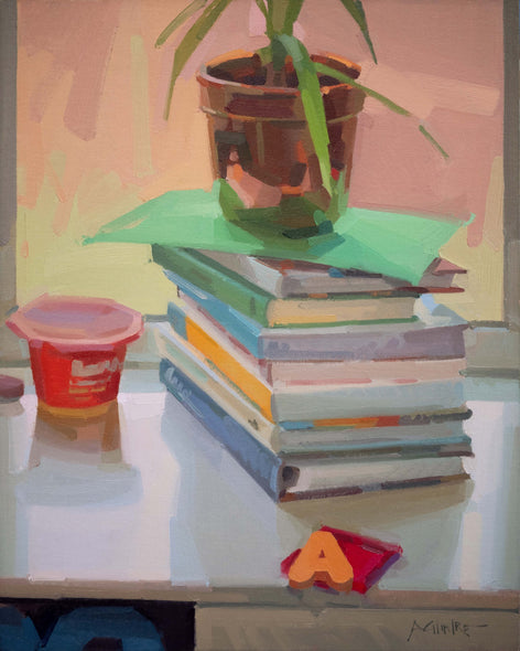 Sarah Calandro Title: Books and Letter A